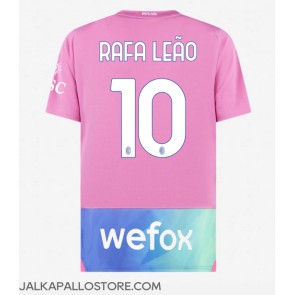 AC Milan Rafael Leao #10 Kolmaspaita 2023-24 Lyhythihainen